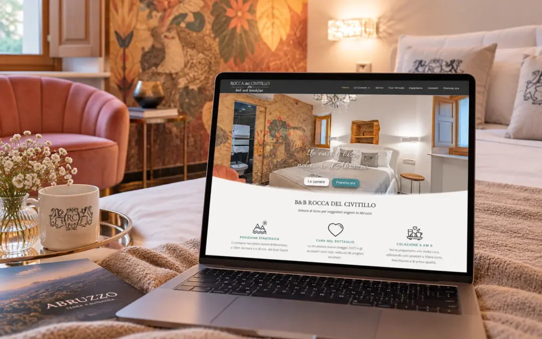 Sito web per B&B di lusso