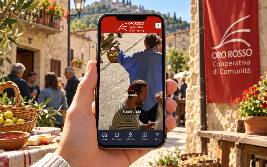 Sito web per Coop. Oro Rosso